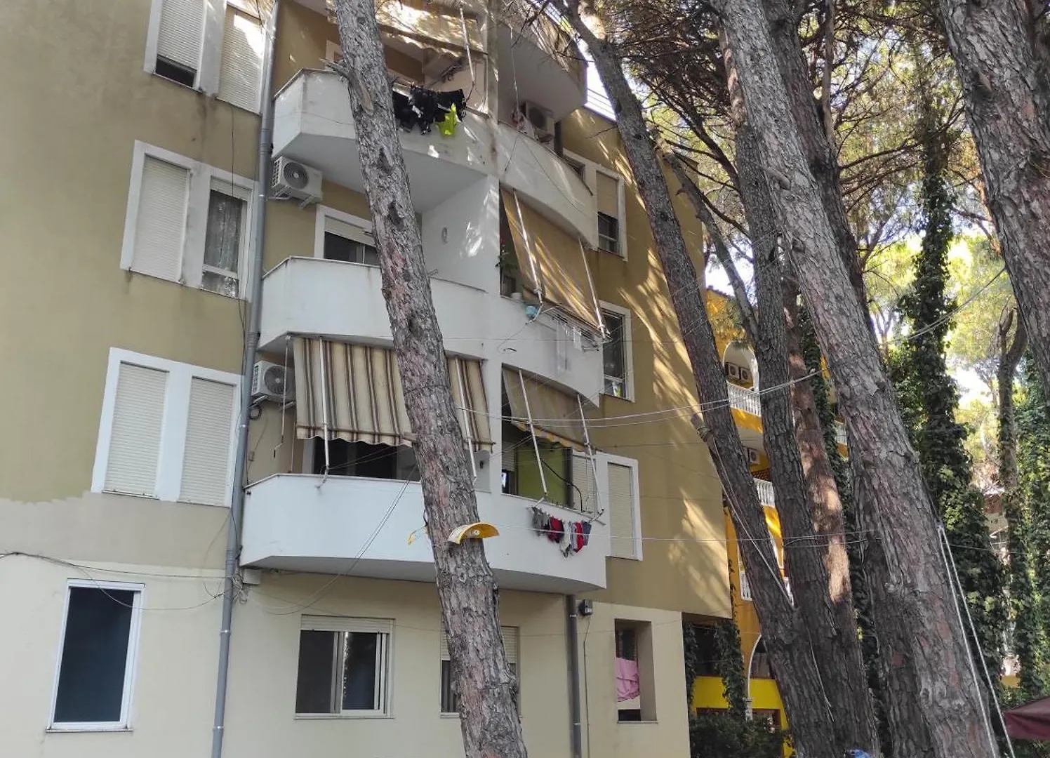 The Blue Apartment Golem  Golem (Tirana)